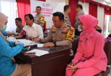 Laksanakan Donor Darah, Kapolres Luwu Utara : Semoga Bermanfaat bagi Pasien yang Membutuhkan