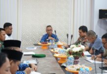 Budiman Pimpin Rapat Pembahasan Pelepasan Old Camp ke Pemkab Lutim Luwu Timur