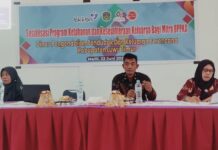 Tingkatkan Peran Mitra Kerja, Dinas P2KB Lutim Gelar Sosialisasi Program Ketahanan dan Kesejahteraan Keluarga