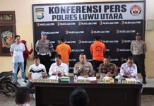 Satreskrim Polres Luwu Utara Berhasil Amankan Pelaku Residivis Curanmor dan Spesialis Pencuri Rumah Kosong Â