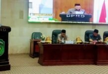 Rapat Paripurna Usul Pemberhentian Anggota DPRD Luwu Timur Fraksi Golkar dan Pengangkatan PAW