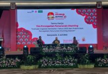 Wabup Morut Hadiri Temu Kerja TPPS se-Indonesia di Palembang