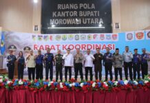 Bupati Morowali Utara Buka Rakor Damkar dan Pembentukan Relawan
