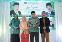 Bupati Bersama Ketua TP PKK Hadiri Lepas Sambut Kepala Kakan Kemenag Lutim