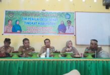 Tim Penilai KKS Lutim Lakukan Penilaian Lomba Desa Sehat di Kecamatan Wotu