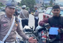 Hari Kelima Ops Patuh, Satlantas Polres Luwu Utara Jaring Belasan Kendaraan dan Sanksi Teguran