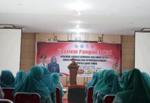 Buka Festival Pangan Lokal B2SA , Ini Kata Staf Ahli Pembangunan