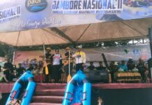 Diikuti Peserta dari Berbagai Daerah, Bupati Luwu Utara Buka Jambore Nasional II Arus Deras Sungai Rongkong