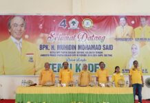 Temu Kader di Morowali Utara, Partai Golkar Target 9 Kursi DPRD dan Usung Kader Jadi Bupati