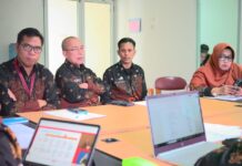 Pemkab Lutim Gelar Rapat Evaluasi Terbatas Pengelolaan Aplikasi Pengaduan SP4N LAPOR!