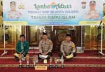 Peringati Tahun Baru Islam, Polres Palopo Gelar Lomba Adzan Tingkat SMP
