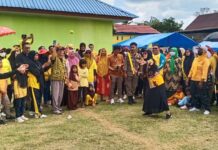 Bupati Luwu Utara Buka Turnamen Bola Kasti Muhammad Fauzi Cup 2023 di Desa Pattimang