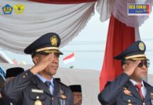Bupati Morowali Bertindak Sebagai Inspektur Upacara HUT RI ke-78