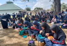 UPTD Puskesmas Nuha Gelar Aksi Bergizi di SMP YPS Singkole