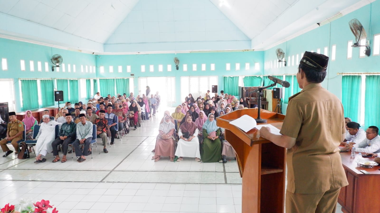 150 JCH Ikuti Bimbingan Manasik Haji Sepanjang Tahun Kemenag Lutim