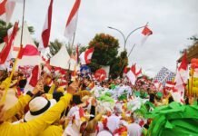 Dalam Rangka Meriahkan HUT Ke-78 RI, Puluhan Ribu Warga Luwu Utara Ikut Jalan Santai