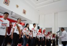 Bupati Hadiri Peringatan HAN Tahun 2023 Bersama Bunda Forum Anak Lutim
