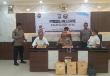 Polisi Tangkap Pelaku Bakar Rumah Kades di Luwu Timur, Rupanya Ipar Korban !