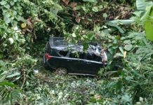 Mobil Dinas BPPK Sulawesi Tengah Terjun Ke Jurang, Satu Orang Tewas Empat Luka !