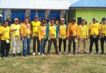 Camat Malangke Apresiasi Senam Massal Yang Digelar di Lapangan Andi Pattiware Desa Pattimang