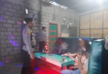 Cegah Gangguan Kamtibmas, KBO Sat Samapta Polres Luwu Utara Lakukan Patroli Lautan Biru