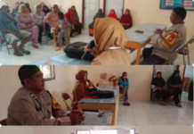 Tahun Politik, Bhabinkamtibmas Polsek Bengo Gencar Sosialisasi di Wilayah Binaannya