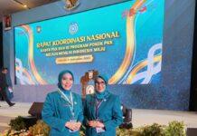 Hj. Sufriaty Budiman Hadiri Rakornas TP PKK se-Indonesia Tahun 2023 di Jakarta