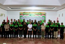 Bupati Morut Hadiri Pengukuhan Pengurus RAPI
