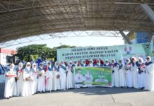 Kabupaten Lutim Raih Juara Tiga Parade Kasida Rebana BKMT se Sulsel