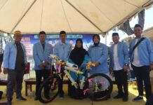 Pawai Ta’aruf Pada Milad BKPRMI Luwu Utara Banjir Hadiah, Muhammad Fauzi Sumbang Hadiah Utama