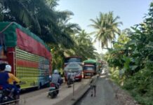Jalan Trans Sulawesi Macet Akibat Proyek PT. Latanindo, PPK Tegas ke Rekanan