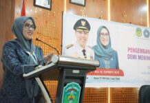 Hj. Sufriaty Buka Sosialisasi Pengembangan Kehidupan Berkoperasi Demi Meningkatkan UP2K Melalui UMKM