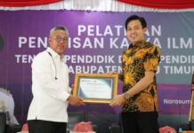 Bupati Budiman Buka Pelatihan Penulisan Karya Ilmiah bagi Tenaga Pendidik dan Kependidikan