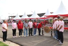 Bupati Luwu Timur Resmikan Stadion Andi Hasan Opu To Hatta di Malili