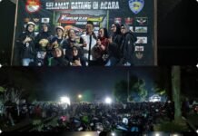 Ribuan Orang Dengan Motor Yamaha RX King Padati Kopdar Gab Season 9 KSSI Kota Makassar