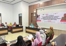 Pemkab Lutim Gelar Rakor Monev dan HLM Percepatan ETPD Lutim Semester I 2023