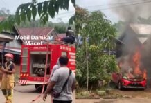 Anggota DPRD Luwu Timur Sesalkan Mobil Damkar Rusak Saat Akan Padamkan Api