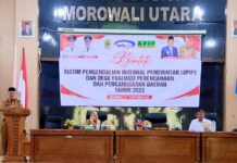 Wabup Morut Buka Bimtek SPIP, Desk Evaluasi Perencanaan dan Penganggaran Daerah Tahun 2023