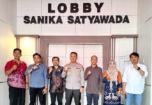 Samakan Persepsi Hadapi Pemilu 2024, Bawaslu Audiensi dengan Polres Luwu Utara