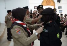 Budiman Terima Peserta Raimuna Nasional XII Tahun 2023 Dan Lepas Peserta Bakti Saka Bakti Husada