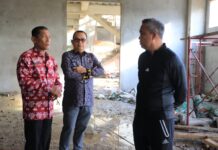Bupati Budiman Tinjau Progres Pembangunan RS Malili