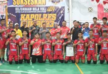 Sukses Gelar Kejuaraan Bola Voli Kapolres Cup 2023, AKBP Galih Indragiri : Terima Kasih Kepada Seluruh Tim dan Masyarakat