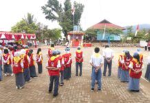 Bupati Budiman Pimpin Apel HUT Palang Merah Indonesia ke- 78