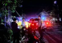 Demi Memberi Rasa Aman Kepada Masyarakat, Personel Polsek Baebunta Rutin Laksanakan Patroli Lautan Biru, Di Malam Hari