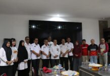 Sekda Lutim Bahri Suli Terima Kunjungan Kepala Balai Diklat PKN Gowa