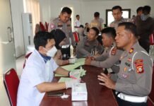 Satlantas Polres Luwu Sumbang 31 Kantong Darah, Dalam rangka Peringati Hari Lalu lintas Bayangkara ke-68