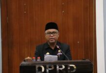 Bupati Budiman Sampaikan Pendapat Akhir Atas Ranperda RAPBD Tahun 2023