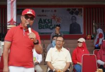 Dibuka Bupati Budiman, Gerakan Aksi Bergizi Tingkat Kabupaten Lutim Diikuti Ratusan Siswa
