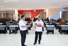 Bupati Budiman Pantau Seleksi Terbuka Pengisian JPT Pratama Lingkup Pemkab Lutim