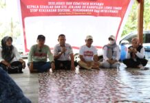 Bersama Kepala Sekolah dan GTK SD, Plt. Kadis Dikbud Deklarasi dan Komitmen Stop Kekerasan Seksual